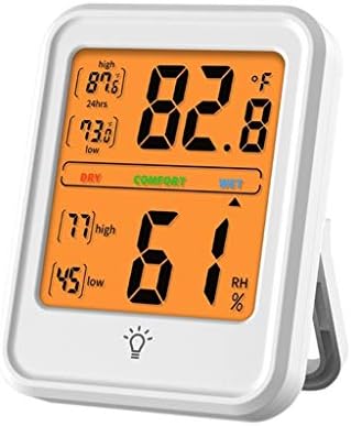 RENSLAT Dijital Termometre Kapalı Açık Termometre Higrometre °C / ℉ Max / Min Sıcaklık aldult