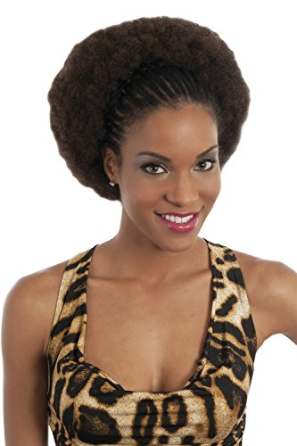 Vivica Bir Tilki Saç Koleksiyonu HKBK16-V insan saçı Afro Curl Kinky Toplu Uzatma, 27, 5.8 Ons