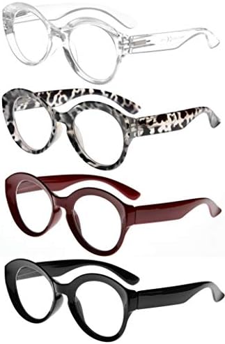 Eyekepper, Birlikte Verilen 4'lü Bayan Okuma Gözlüklerinde ve Kadınlar için 4'lü Okuyucularda %10 Tasarruf Edin +1,75