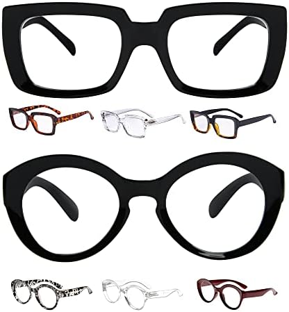 Eyekepper, Birlikte Verilen 4'lü Bayan Okuma Gözlüklerinde ve Kadınlar için 4'lü Okuyucularda %10 Tasarruf Edin +2,75