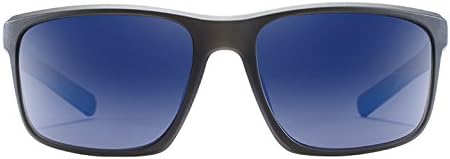 Yerli Unisex Güneş Gözlüğü Mat Siyah Kristal Çerçeve, Mavi Refleks Lensler, 58mm