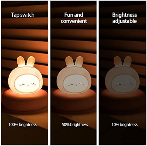 Opaeroo Gece Lambası Çocuklar için, LED Bebek Gece Lambası Sevimli Ev Yatak Odası Çocuk USB Karikatür Lamba Gift-Style4