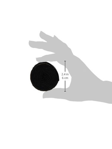 VELCRO 1003-AP-PB/L Siyah Naylon Dokuma Sabitleme Bandı, Döngü Tipi, Standart Sırt, 3/4 Geniş, 5' Uzunluk