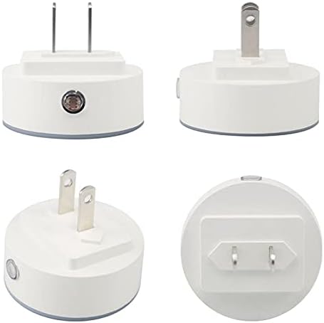 2 Paket Plug-in Gece Lambası LED Gece Lambası Kaplan ve Kelebek Alacakaranlıktan Şafağa Sensörü Çocuk Odası, Kreş, Mutfak,