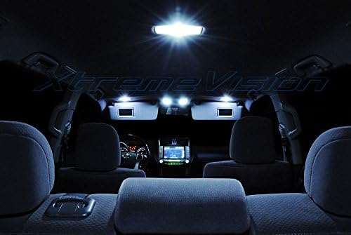 Xtremevision İç LED Mini Cooper S Cabrio 2009-2014 için (7 Adet) soğuk Beyaz İç LED Kiti + Kurulum Aracı