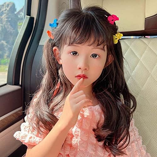 Houchu Mini Saç Pençe Kore Tarzı Kawaii saç aksesuarları Küçük Tokalar Kiraz Kızlar Barrette Geometrik Patlama Klip Küçük