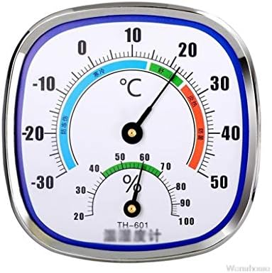 WODMB Termometre Termometre ve Higrometre Analog nem ölçer Sıcaklık Monitör Kapalı Açık Duvar Asmak ve Standı hiçbir Pil