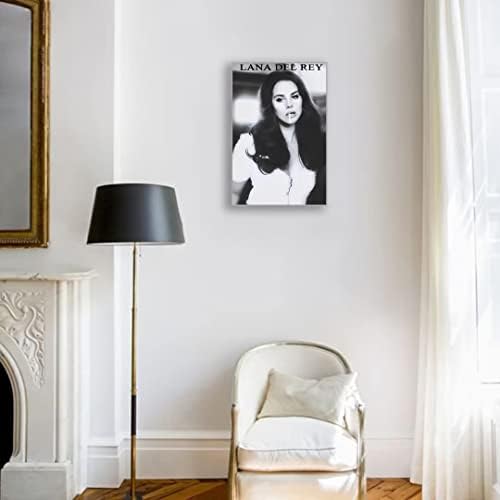taurox Lana Del Rey Dekoratif Boyama Tuval poster 12x18 İnç Çerçevesiz Duvar Art Deco posterler odası estetik