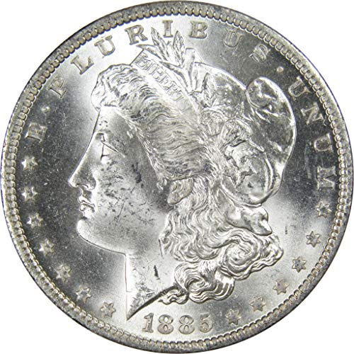 1885 O Morgan Dolar BU Seçim Dolaşımsız Nane Devlet 90 % Gümüş $1 ABD Sikke