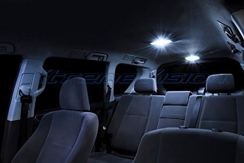 Xtremevision İç LED Chevrolet Corvette 1984-1996 için (6 Adet) soğuk Beyaz İç LED Kiti + Kurulum Aracı