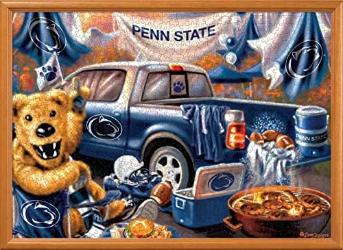 Başyapıtlar Yetişkinler için 1000 Parça Yap-boz - NCAA Penn State Nittany Lions Oyun Günü-19,25 x 26,75