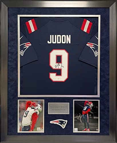 Matt Judon İmzalı Forma Çerçeveli 32×40 İmzalı NFL Formaları