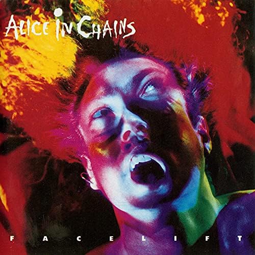 Tüm Mart Alice in chains yüz germe 12 x 12 inç Poster Haddelenmiş, Çok Renkli, 12x12