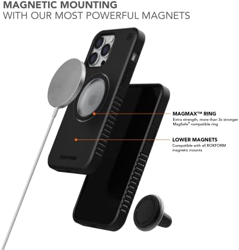 Rokform-iPhone 14 Pro Max Kartal 3 Kılıf + 2'li Şeffaf Ekran Koruyucu Kiti