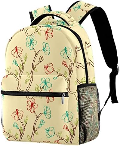 Japon Tarzı Çiçek Kiraz Ağacı Sırt Çantaları Erkek Kız Okul Kitap Çantası Seyahat Yürüyüş Kamp Sırt Çantası Sırt Çantası
