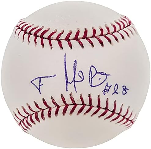 Felix Pie İmzalı Resmi MLB Beyzbol Chicago Cubs, Baltimore Orioles Tristar Holo 3116473-İmzalı Beyzbol Topları