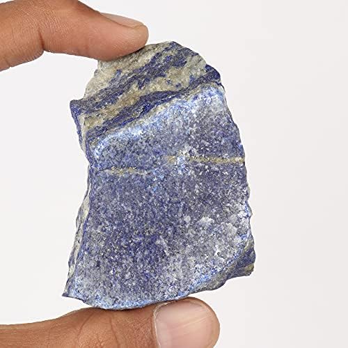 GEMHUB Gem Sertifikalı Kaba Ham Şifa Mavi Lapis Lazuli Kristal Taş 761.70 Ct Mavi Renk Kristal Wicca ve Reiki Kristal Şifa…