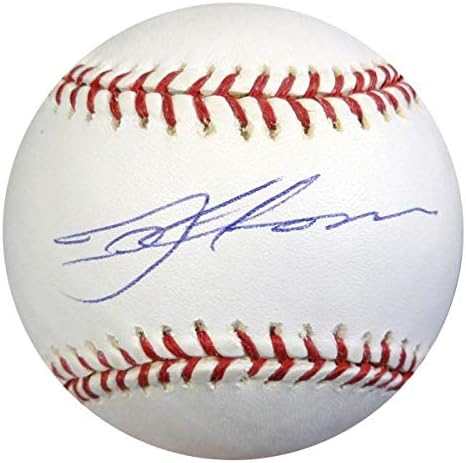 Josh Anderson İmzalı Resmi MLB Beyzbol Braves, Detroit Tigers TriStar Holo 6056061-İmzalı Beyzbol Topları
